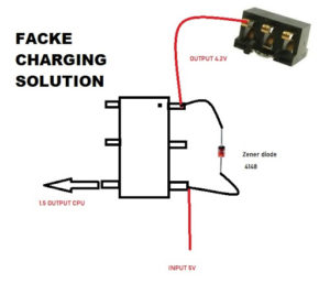 mobile phone fake charging solution